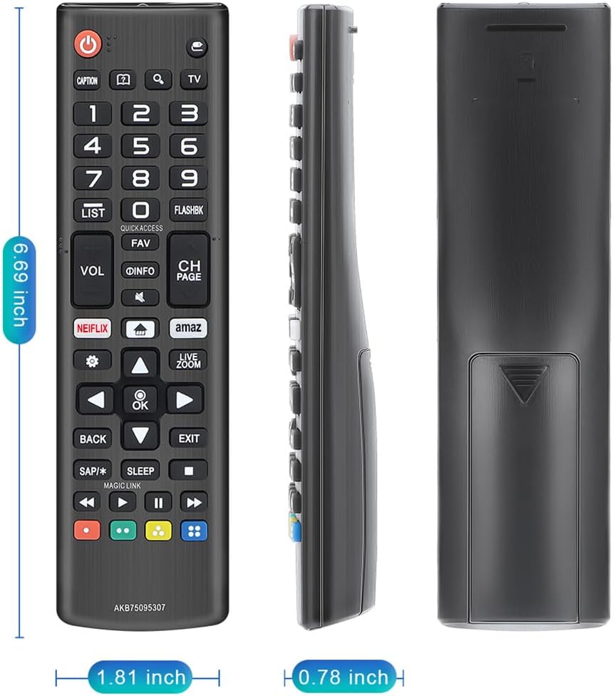 Thumbnail 6 de Universal LG TV Remote Replacement AKB75095307 – All-in-One LG Smart TV Compatibility
