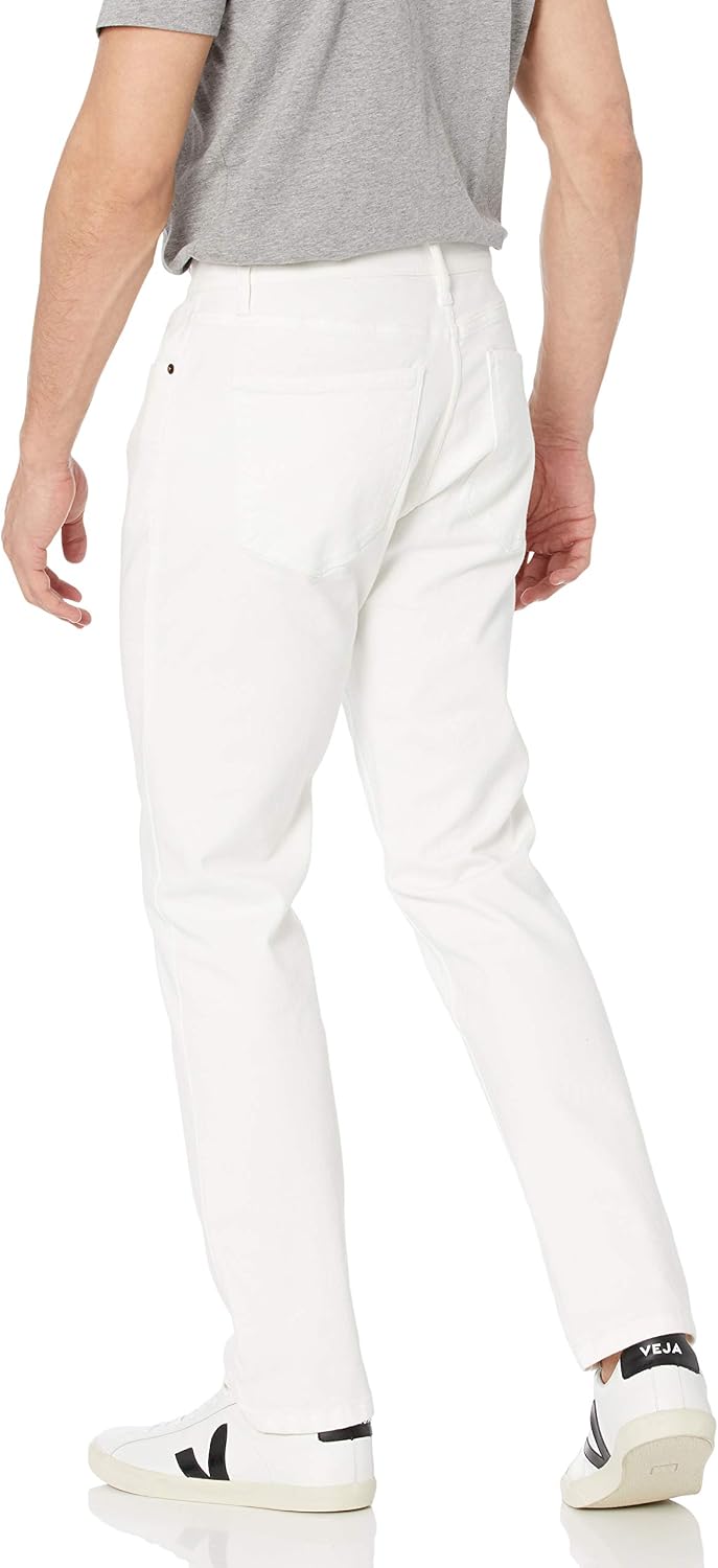 Detalle de Amazon Essentials Herren Athletic-Fit-Stretchjeans in Auslauffarben (5-Taschen, Stretch, 19 cm Beinöffnung bei DE-Größe 32W)
