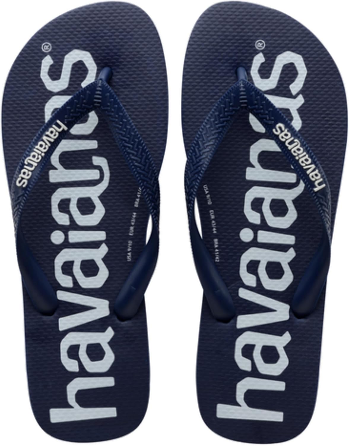 Detalle de Havaianas Top Logomania – Tongs unisexe à l’esthétique audacieuse et au confort pensé pour un usage quotidien