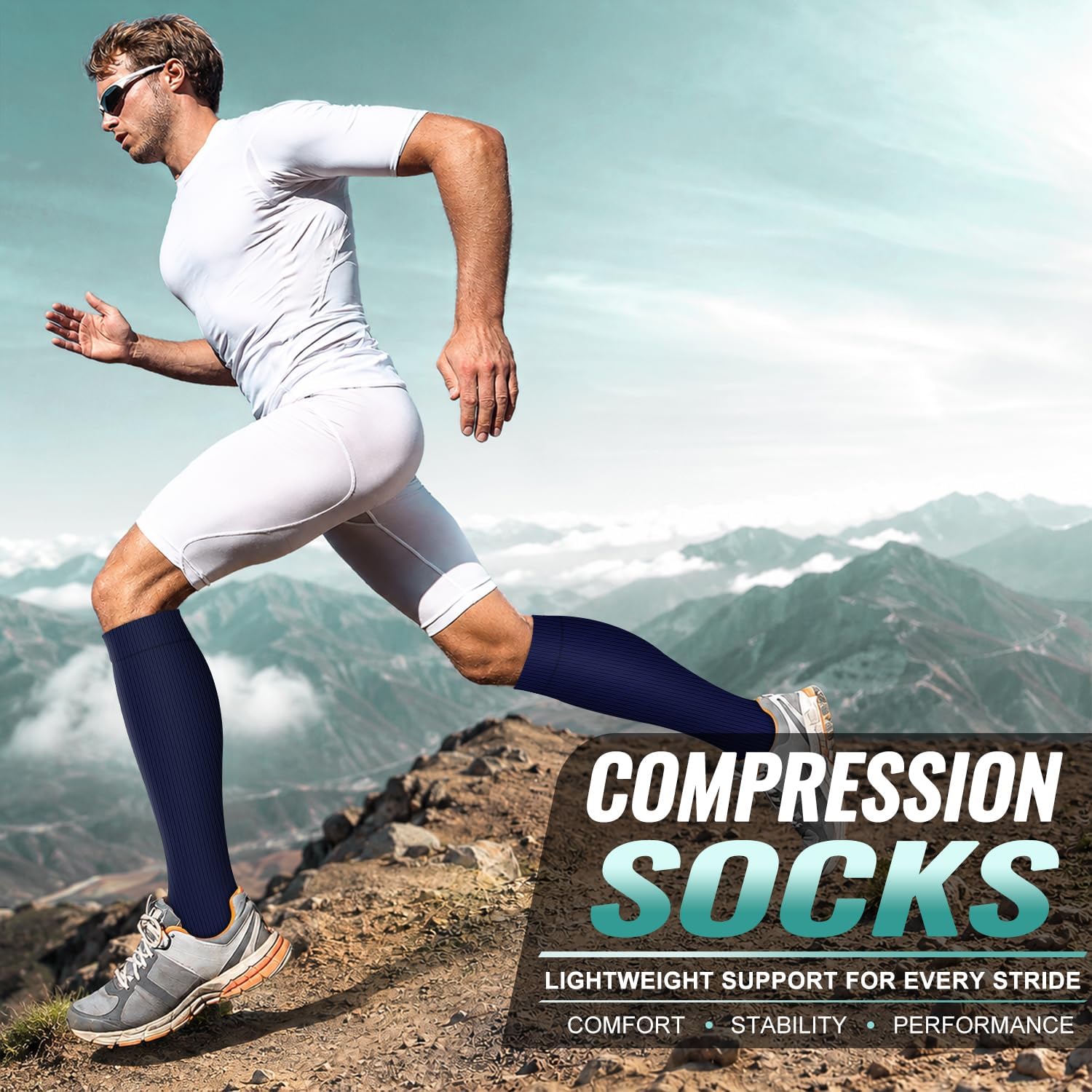 Detalle 2 de Compression Socks, 3-Pack