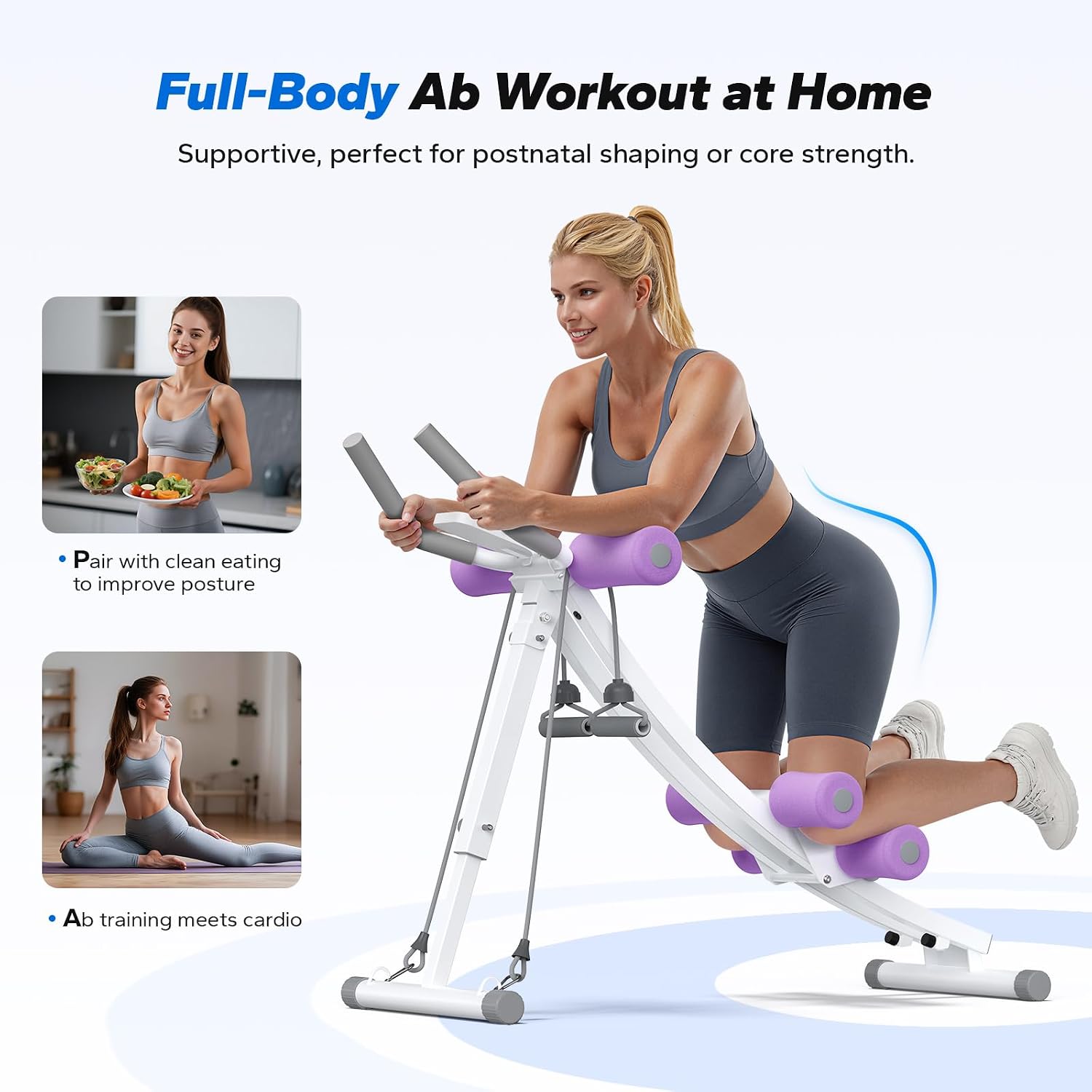 Thumbnail 1 de MERACH Ab Trainer with 330 lb Capacity