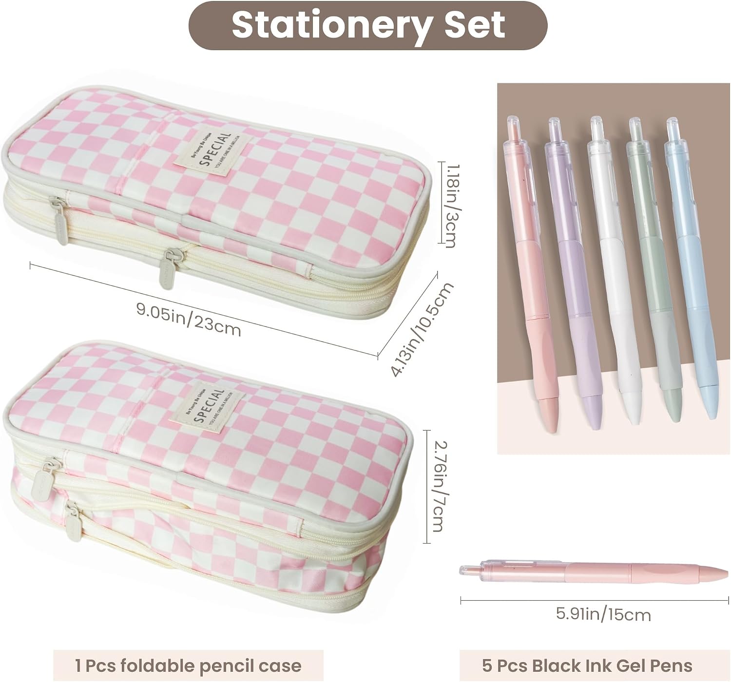 Detalle 2 de CKZLY Pencil Case, 4 Compartments