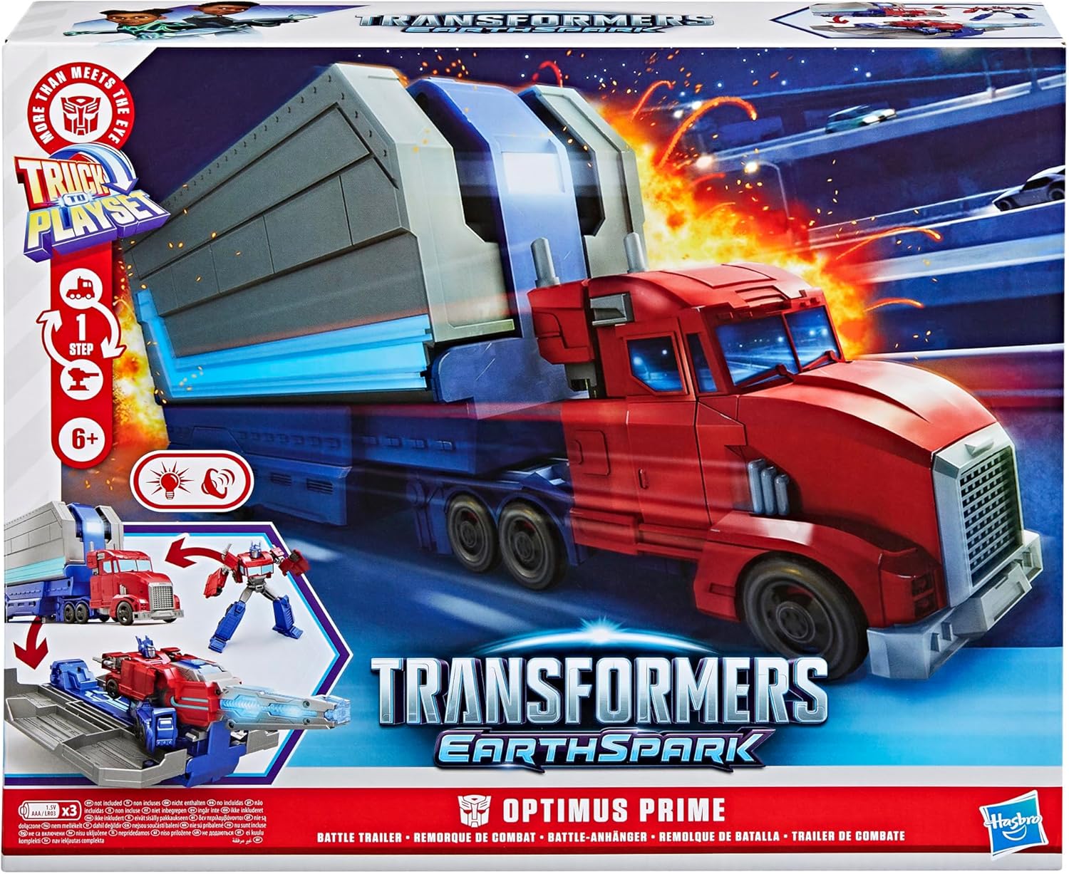 Detalle 2 de Transformers EarthSpark Coffret Optimus Prime 12,5 cm