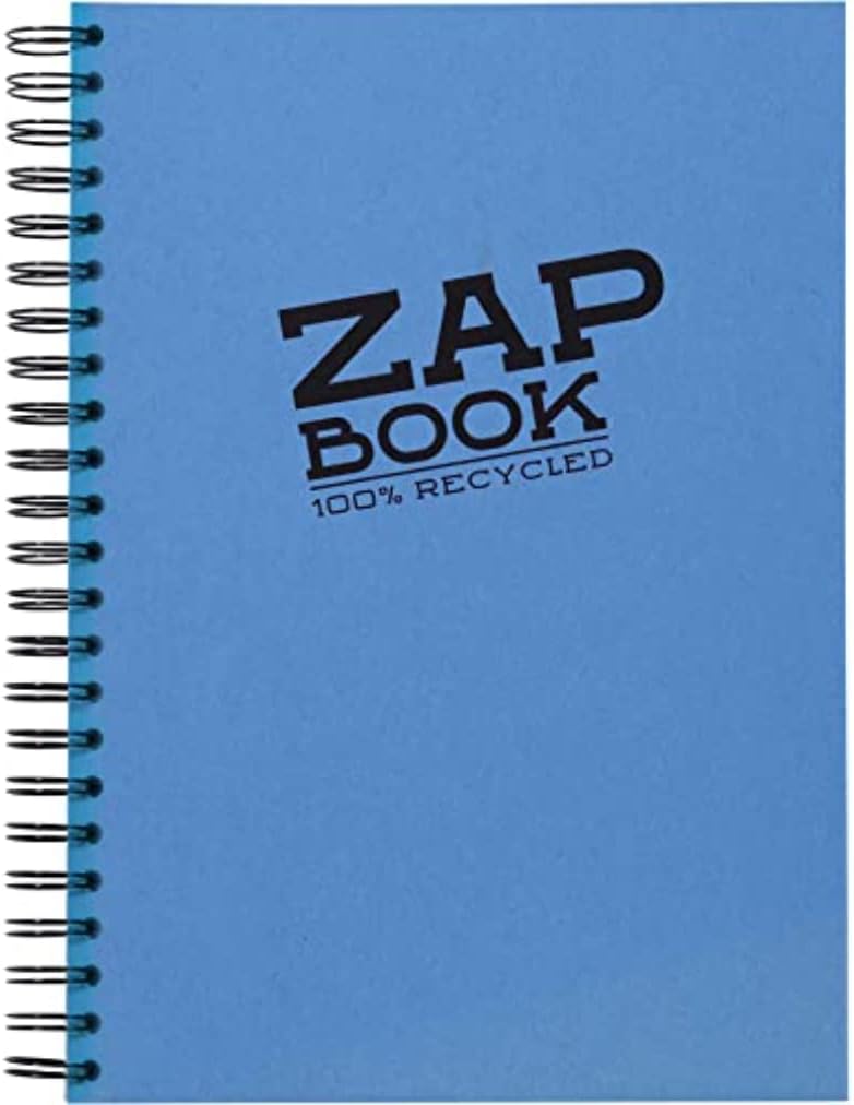 Thumbnail 6 de Clairefontaine 8355Cpack Zap Book – Carnets Spirituels et Croquis, 5x A5, 160 feuilles recyclées