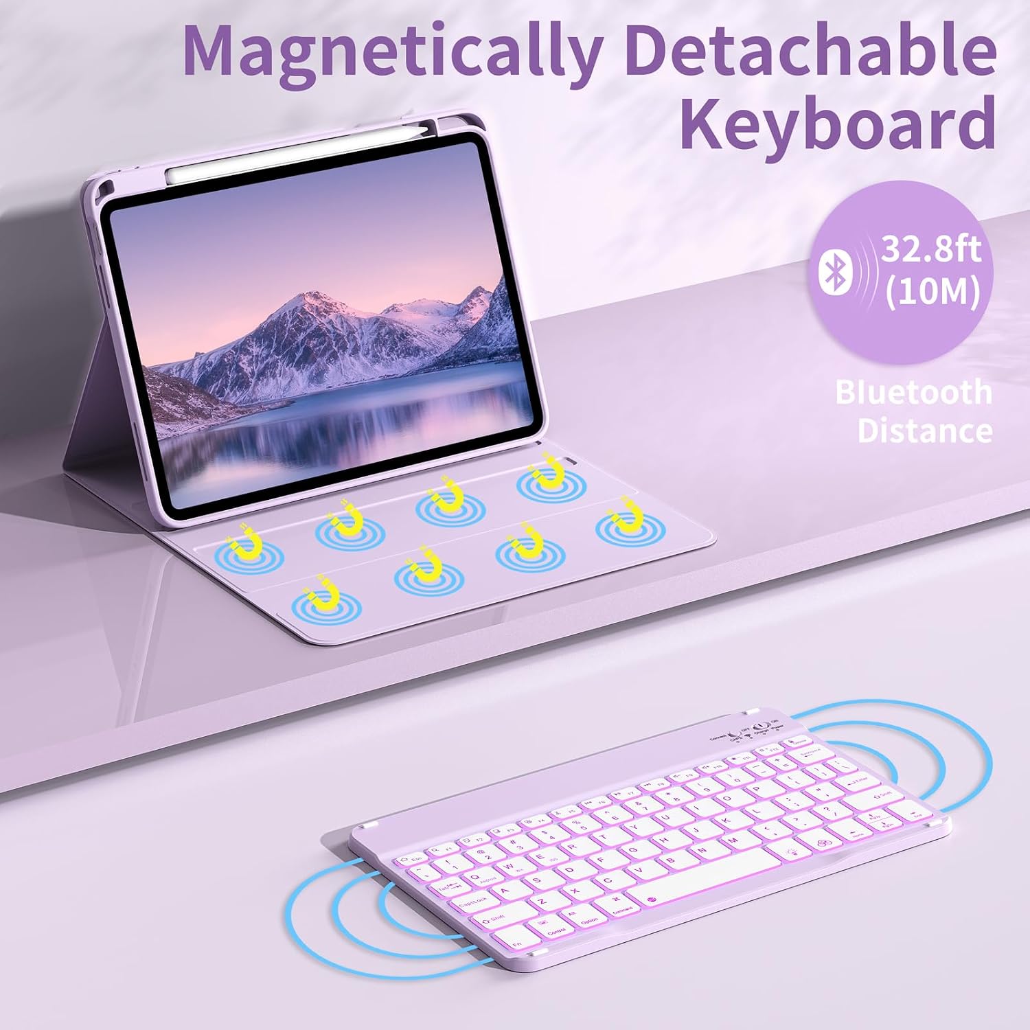 Thumbnail 4 de ZOYU iPad Keyboard Case A16 11th Gen