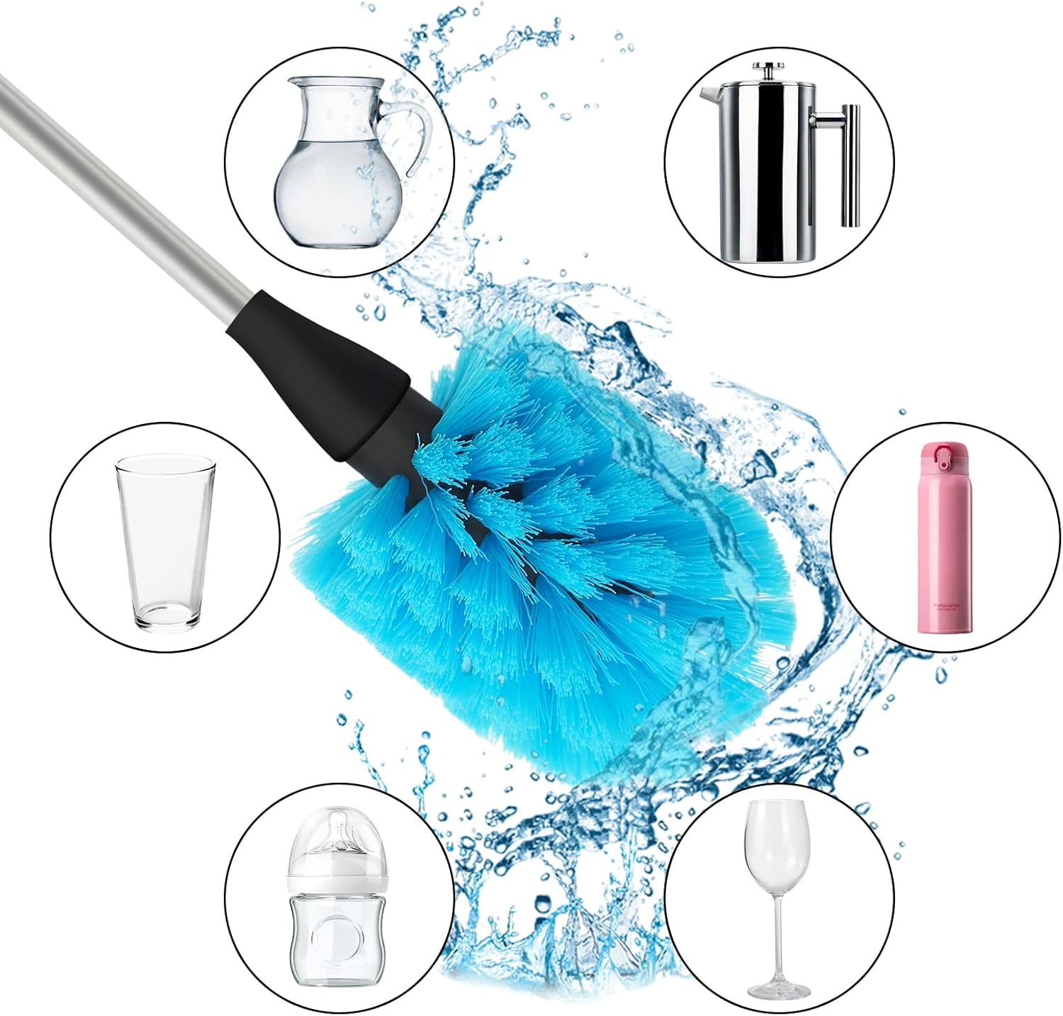 Thumbnail 4 de Haomaomao long bottle brush 15.35 in