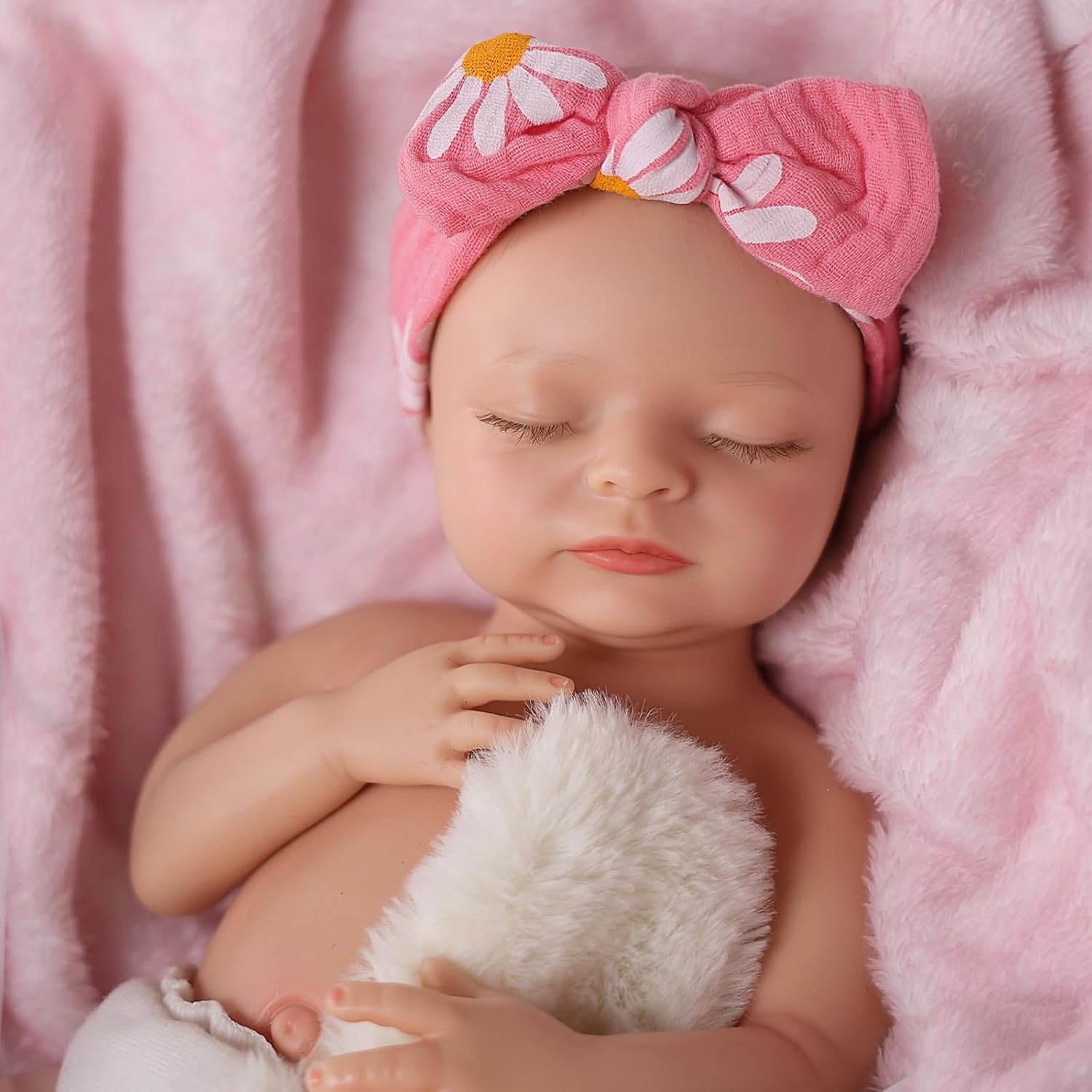 Thumbnail 6 de BABESIDE 16 Inch Silicone Baby Doll – Full Body Reborn Baby with Realistic Features