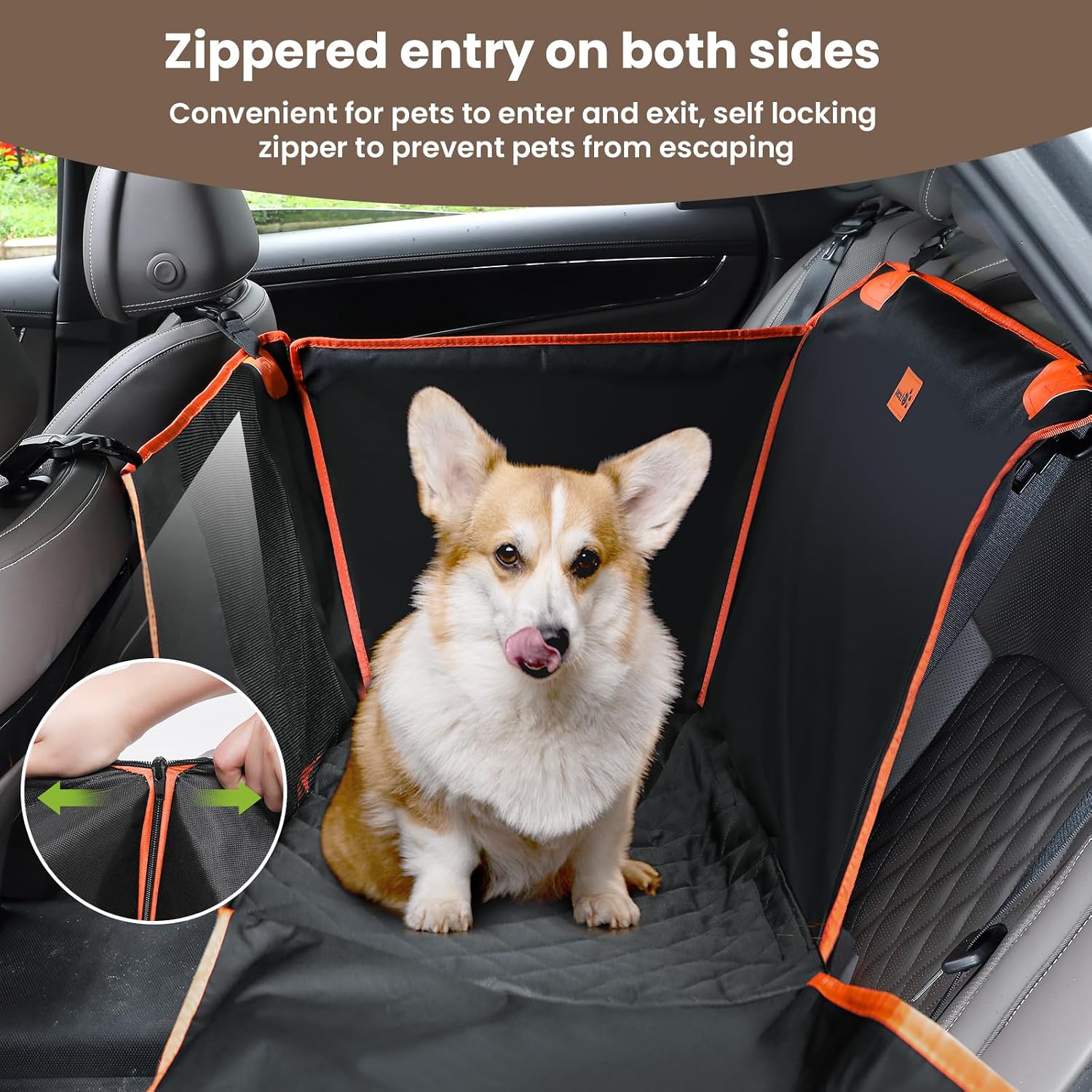 Thumbnail 4 de Pecute Asiento Trasero Protector 6 capas para coche