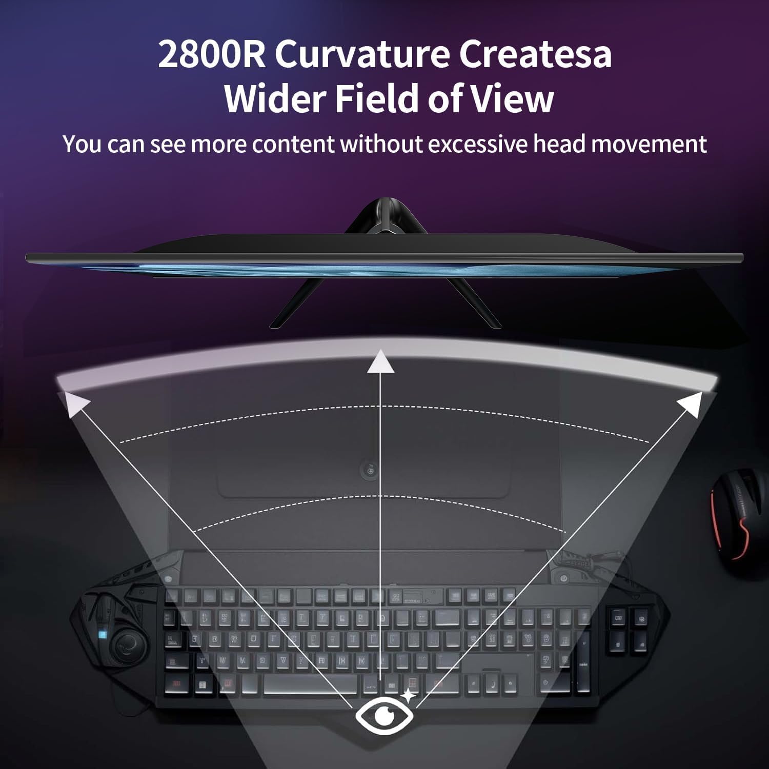 Thumbnail 6 de ZZA 27 Inch Curved Monitor 280Hz