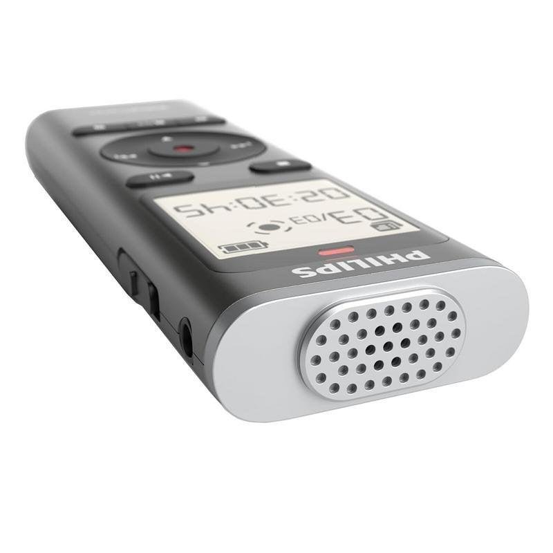 Detalle de Philips DVT1170, grabadora digital de 8 GB con micrófono 360° y USB