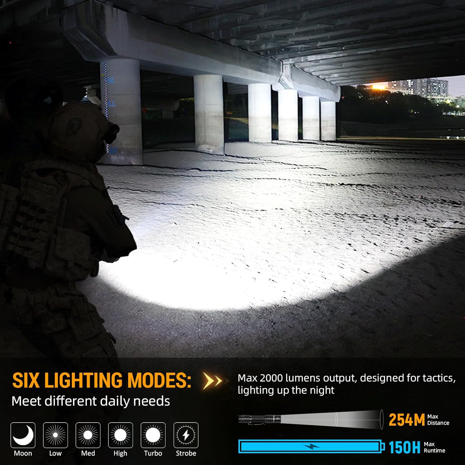 Thumbnail 1 de Wurkkos TD02 Linterna LED Recargable 💡 Compacta Táctica y Outdoor