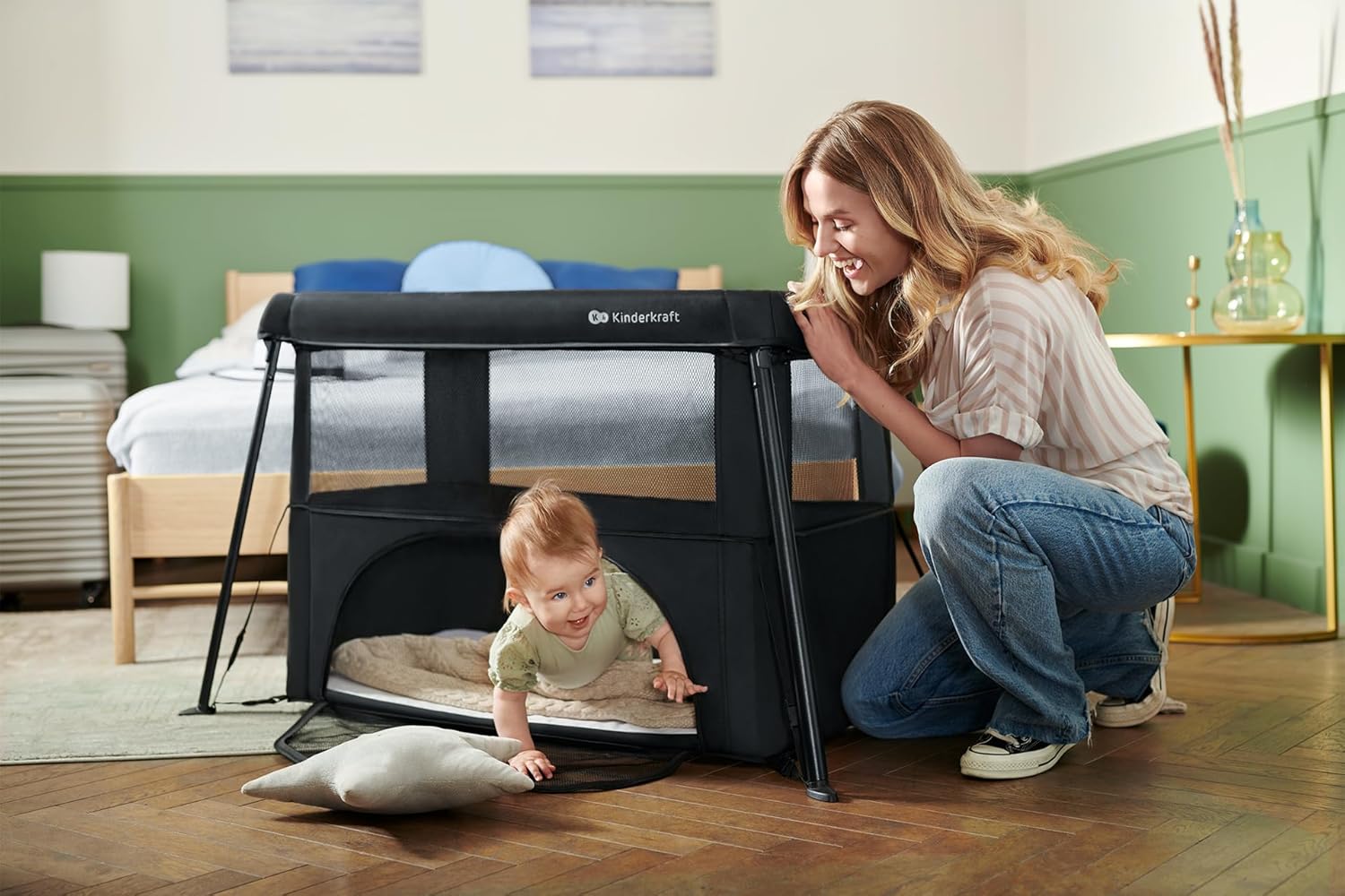 Thumbnail 6 de Kinderkraft CAMI 3-in-1 Baby Bed: Travel Cot, Playpen and More