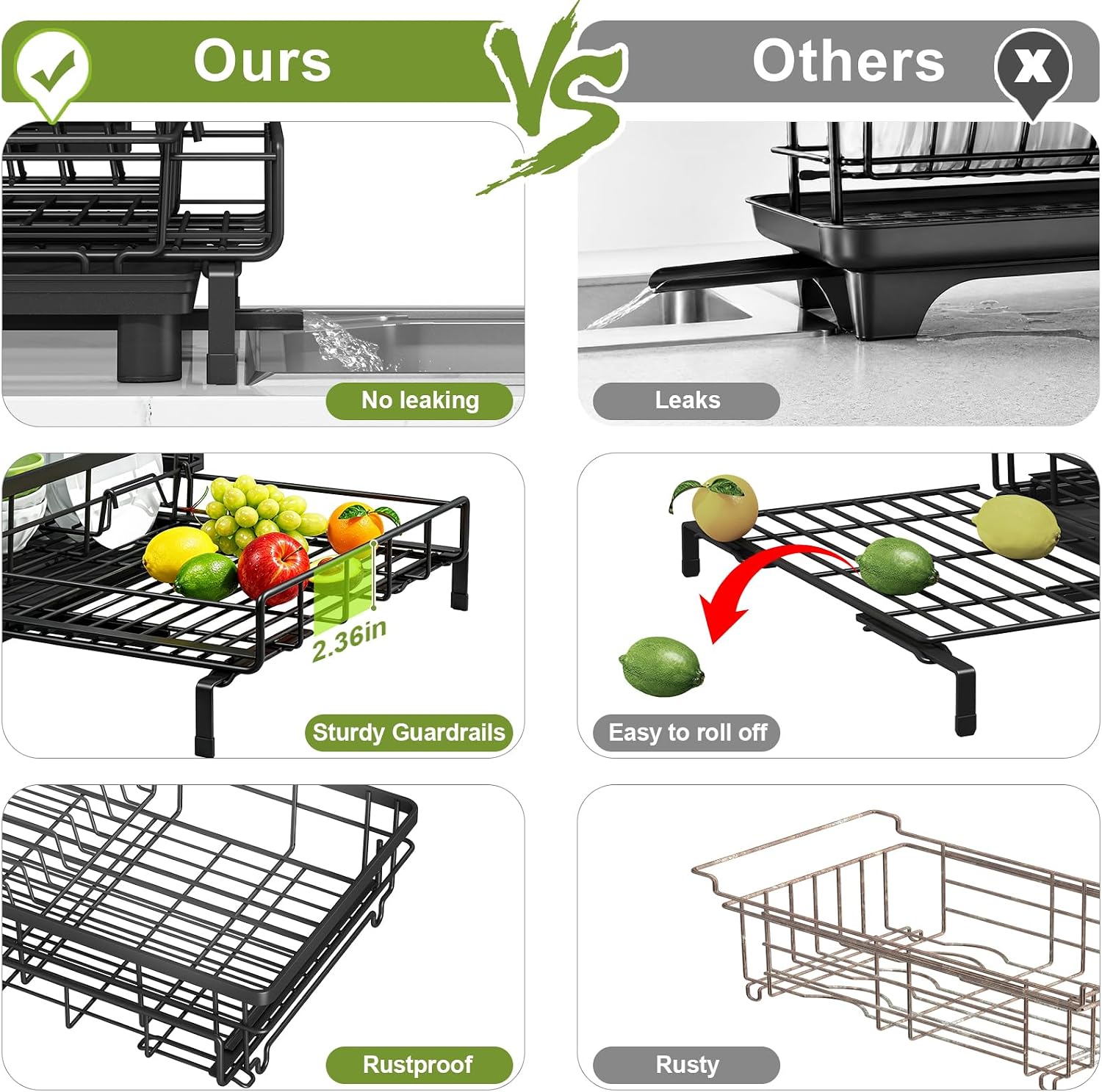 Thumbnail 3 de Caktraie Dish Drying Rack