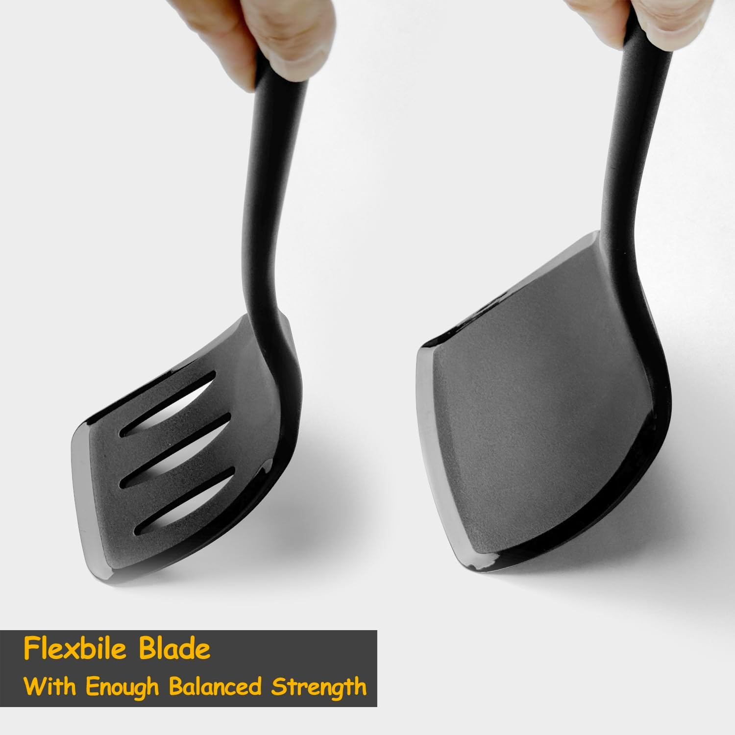 Thumbnail 4 de 600°F Silicone Spatula Turner Set, 4-Pack