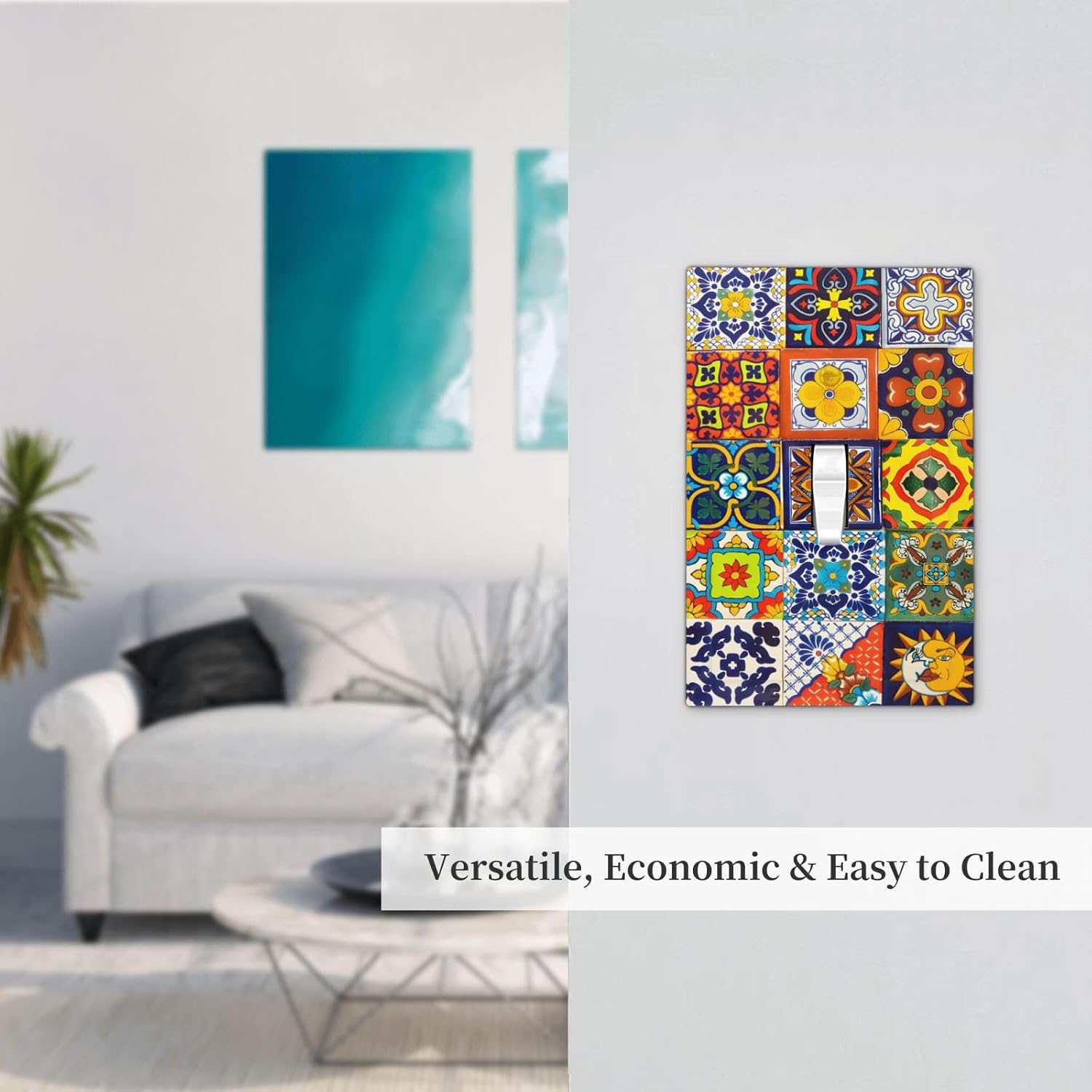 Thumbnail 6 de JOOJIAO Decorative Switch Plate, 1-Gang