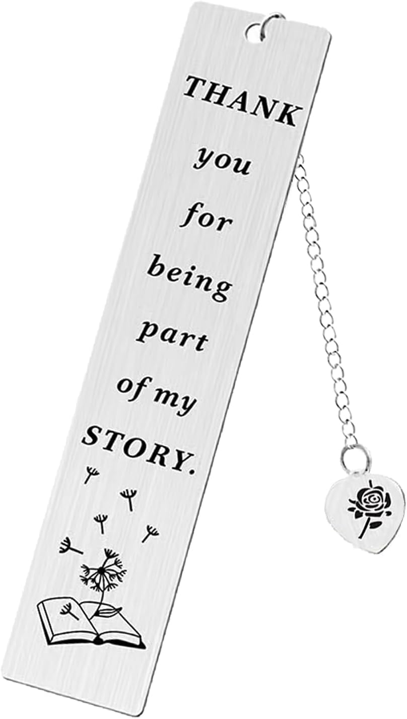 Metal Bookmark, Stainless Steel
