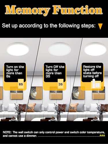 Thumbnail 3 de Kimuwote Plafon LED Techo Regulable 24W