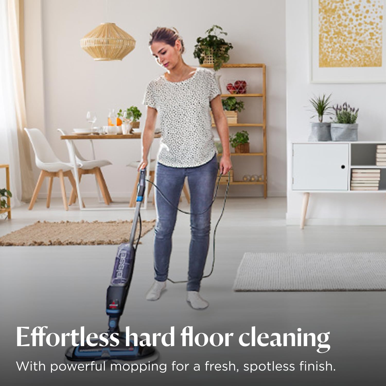 Thumbnail 1 de BISSELL SpinWave Electric Mop (2052E) – spray mop with rotating pads for hard floors