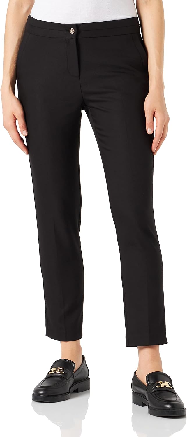 Detalle de Morgan Pantalon City 222-plime.f pour femme – Chino chic et confortable