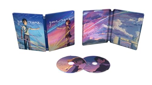 Detalle de Your Name. - Limited Edition Steelbook 4K Ultra HD + Blu-ray by SHOUT! FACTORY