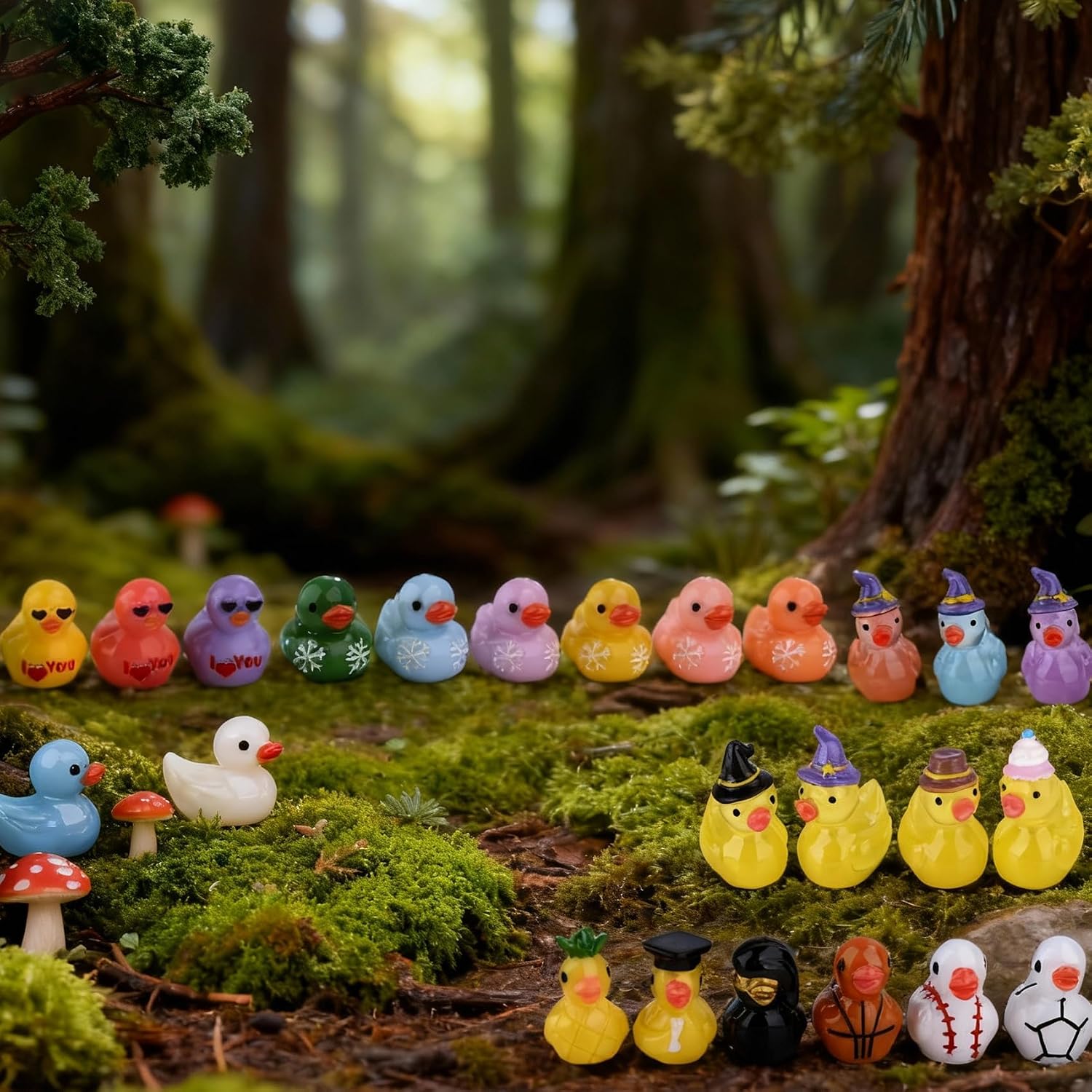Thumbnail 3 de Prdingfy Mini Resin Ducks, 100-Piece Set