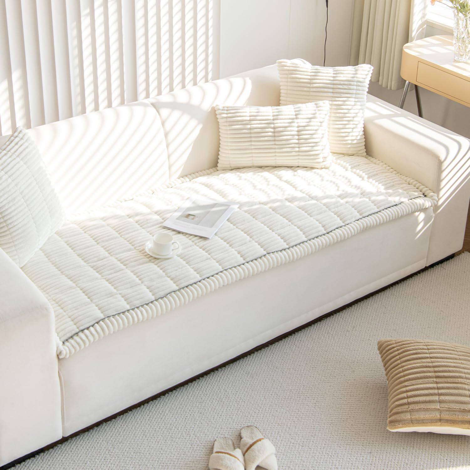 Detalle de Gumfolk Pet Couch Cover โ Sofa Protector ๐