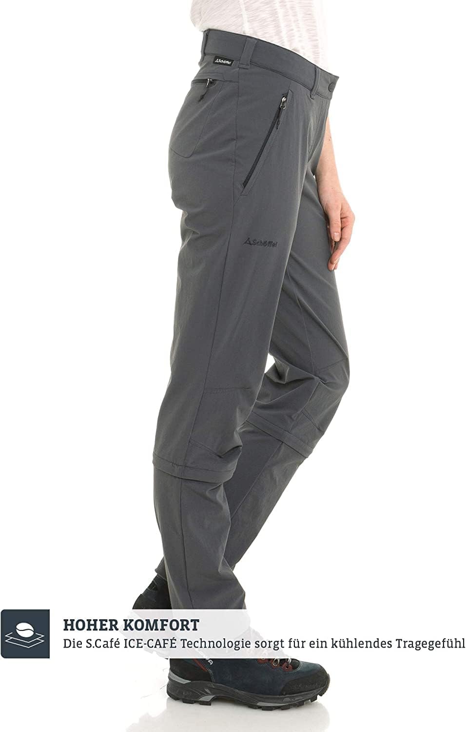 Thumbnail 2 de Schöffel Engadin1 Zip Off Damenhose – elastische Outdoor-Hose mit Zip-Off-Funktion