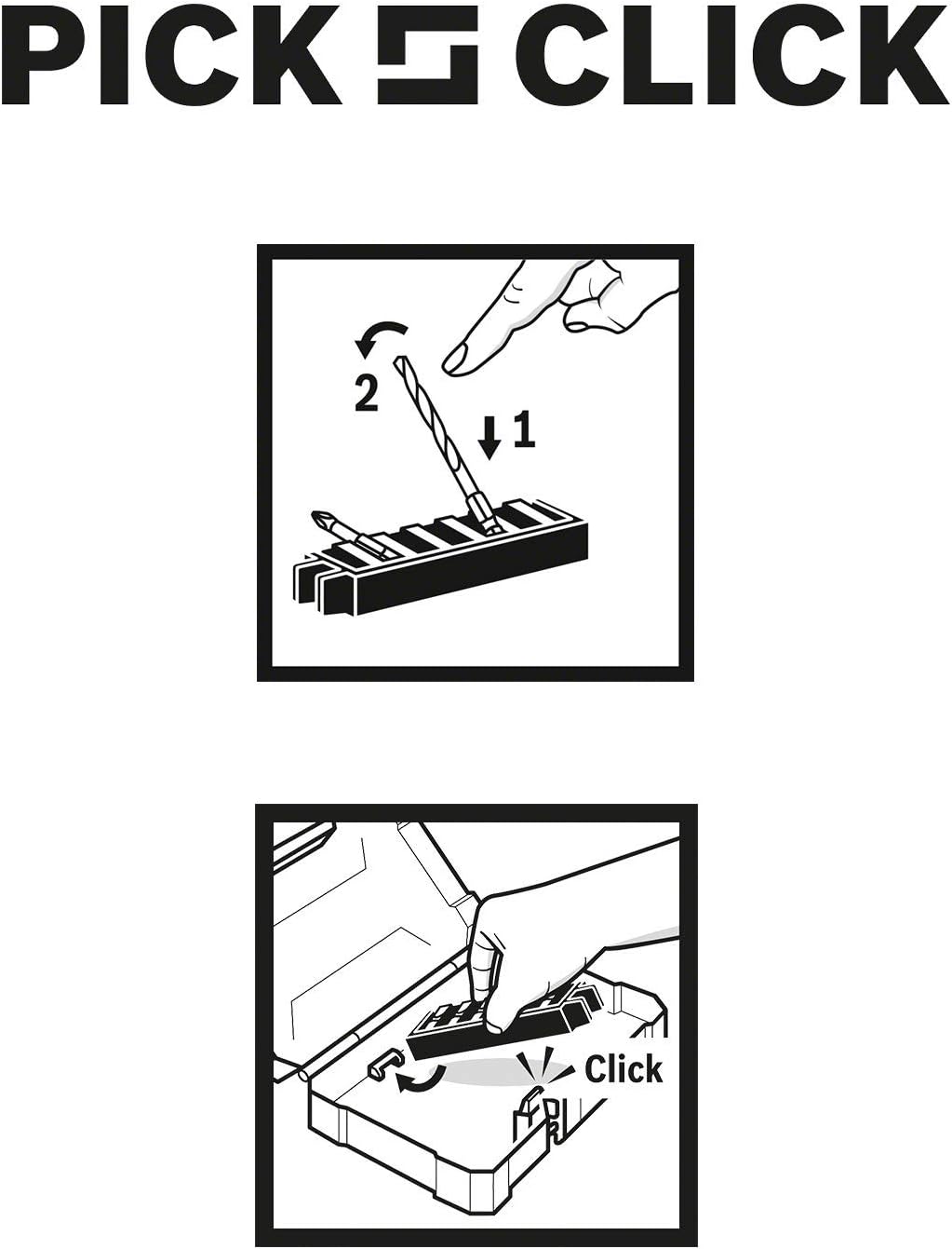 Thumbnail 3 de Bosch Accessories Kit d’embouts de tournevis 35 pièces (Pick and Click) pour perceuse-visseuse et visseuse à percussion