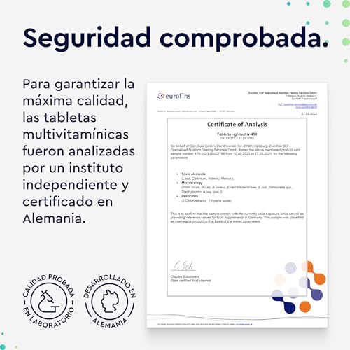 Thumbnail 6 de Gloryfeel Multivitaminas y Minerales 450 comprimidos – suministro para más de 15 meses