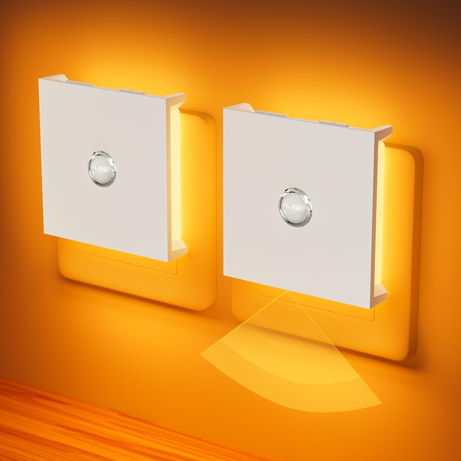 Imagen de Feliigo Nachtlicht Steckdose Bewegungsmelder 2er Set en OfertitasTOP