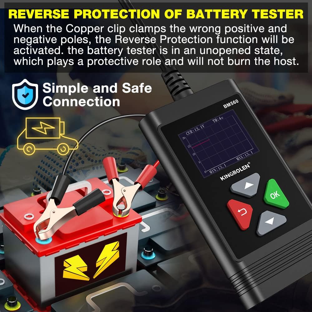 Thumbnail 5 de KINGBOLEN BM560 tester batteria 6V 12V