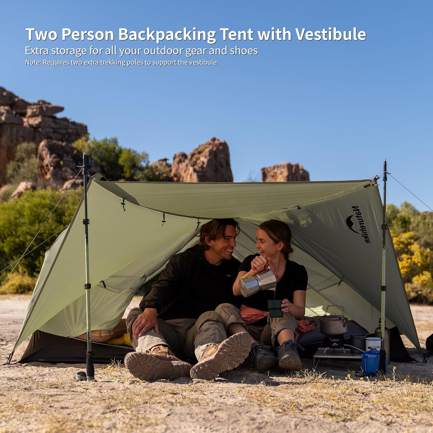 Thumbnail 1 de Naturehike Mongar Pro – Ultraleichtes 2-Personen Zelt für 3–4 Saisons, winddicht & wasserdicht