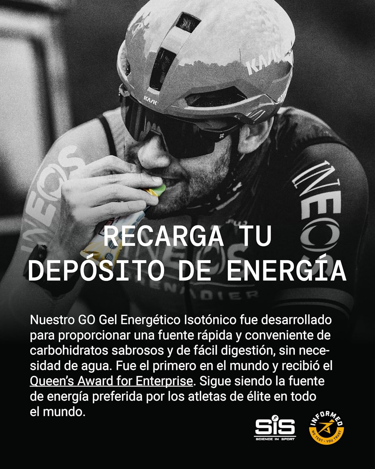 Thumbnail 2 de Science in Sport GO Isotonic Gel 30x60ml Grosella Negra 🍇