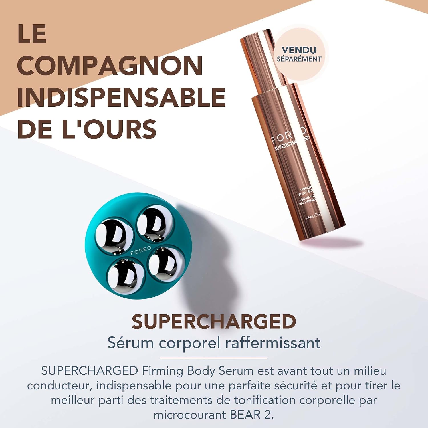 Thumbnail 6 de Sérum raffermissant corps FOREO SUPERCHARGED 100 ml – Confort, fermeté et anti-cellulite