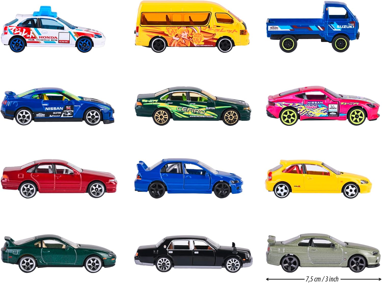 Detalle de Majorette Bonus-Auto-Set Japan Series 5er Pack