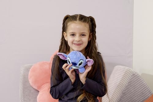 Detalle 2 de Simba Disney Peluche reversible Stitch, 8 cm