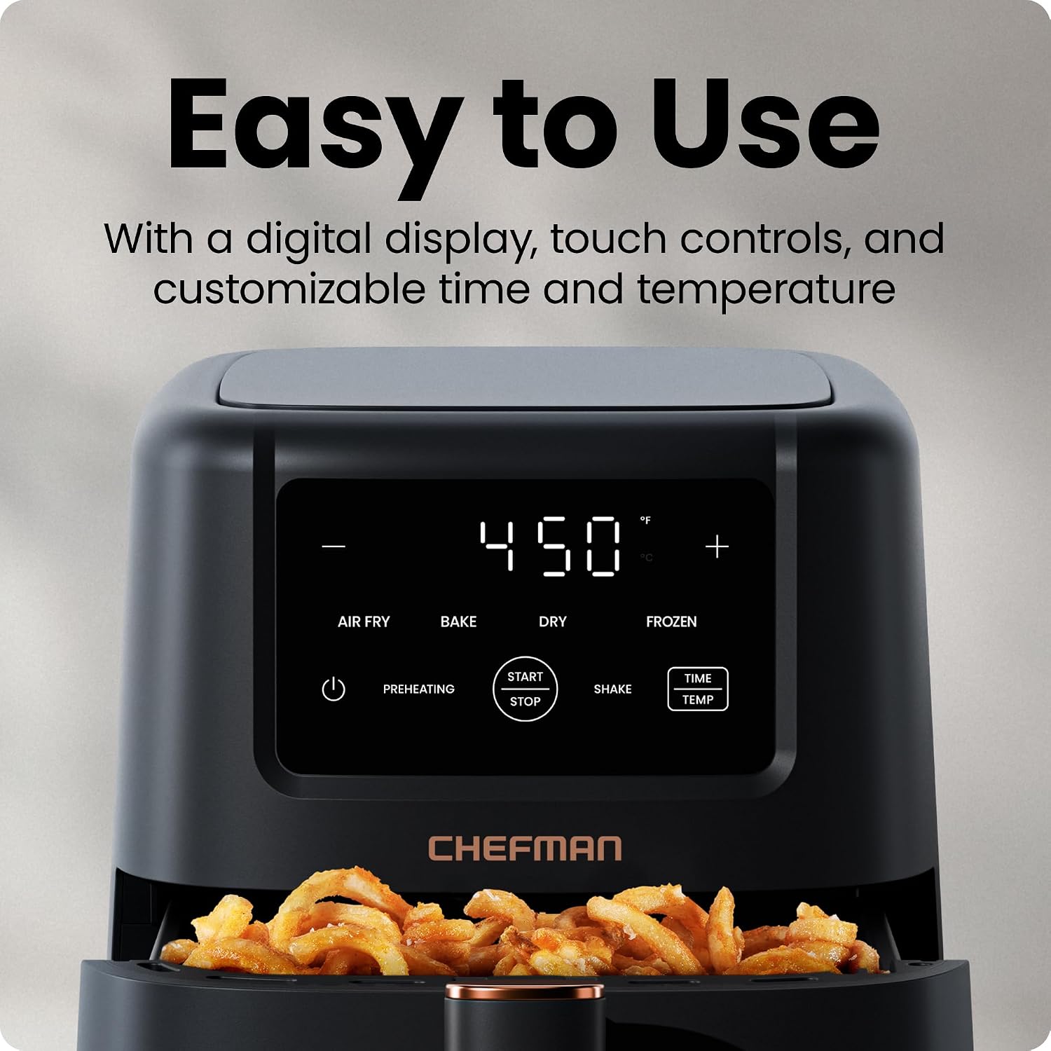 Thumbnail 6 de Chefman 4-in-1 Slim 3.5 QT Air Fryer – Compact yet capable