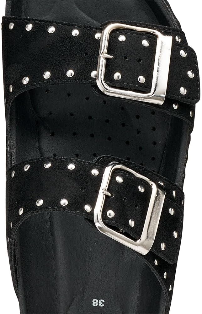 Detalle 2 de Geox D Brionia R I, Sandali Piatti Donna: comfort traspirante e stile daily