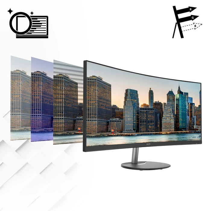 Thumbnail 13 de MSI PRO MP341CQDE 34" Ultrawide Monitor