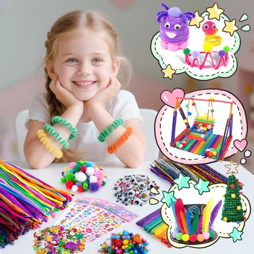 Thumbnail 5 de Kit de Manualidades Niños con Art Supplies, Creativo y Divertido 🎨