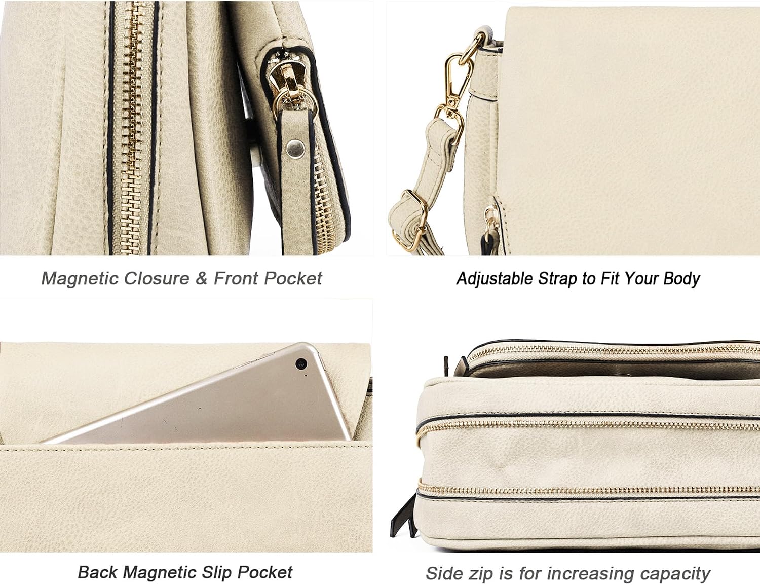 Thumbnail 6 de GLITZALL Bolsas de hombro pequeño 27,5 cm