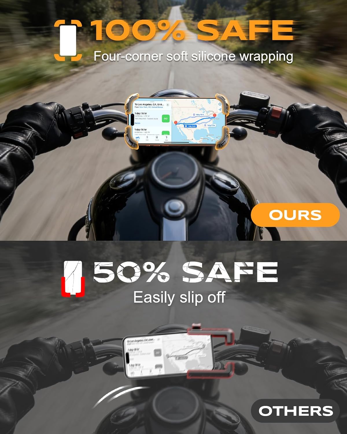 Thumbnail 6 de Babacom Bike Phone Holder 4.7-6.8 inch mount