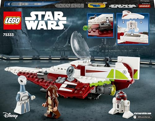 Thumbnail 10 de LEGO Star Wars Le Chasseur Jedi d’Obi-Wan Kenobi 75333