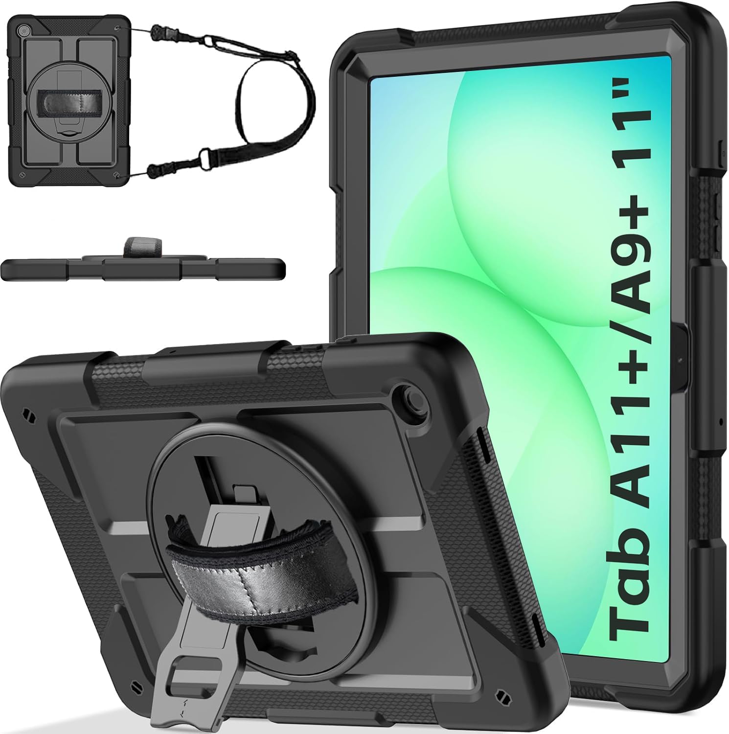 Detalle de Samsung Galaxy Tab A9+ Case 11" shockproof with strap
