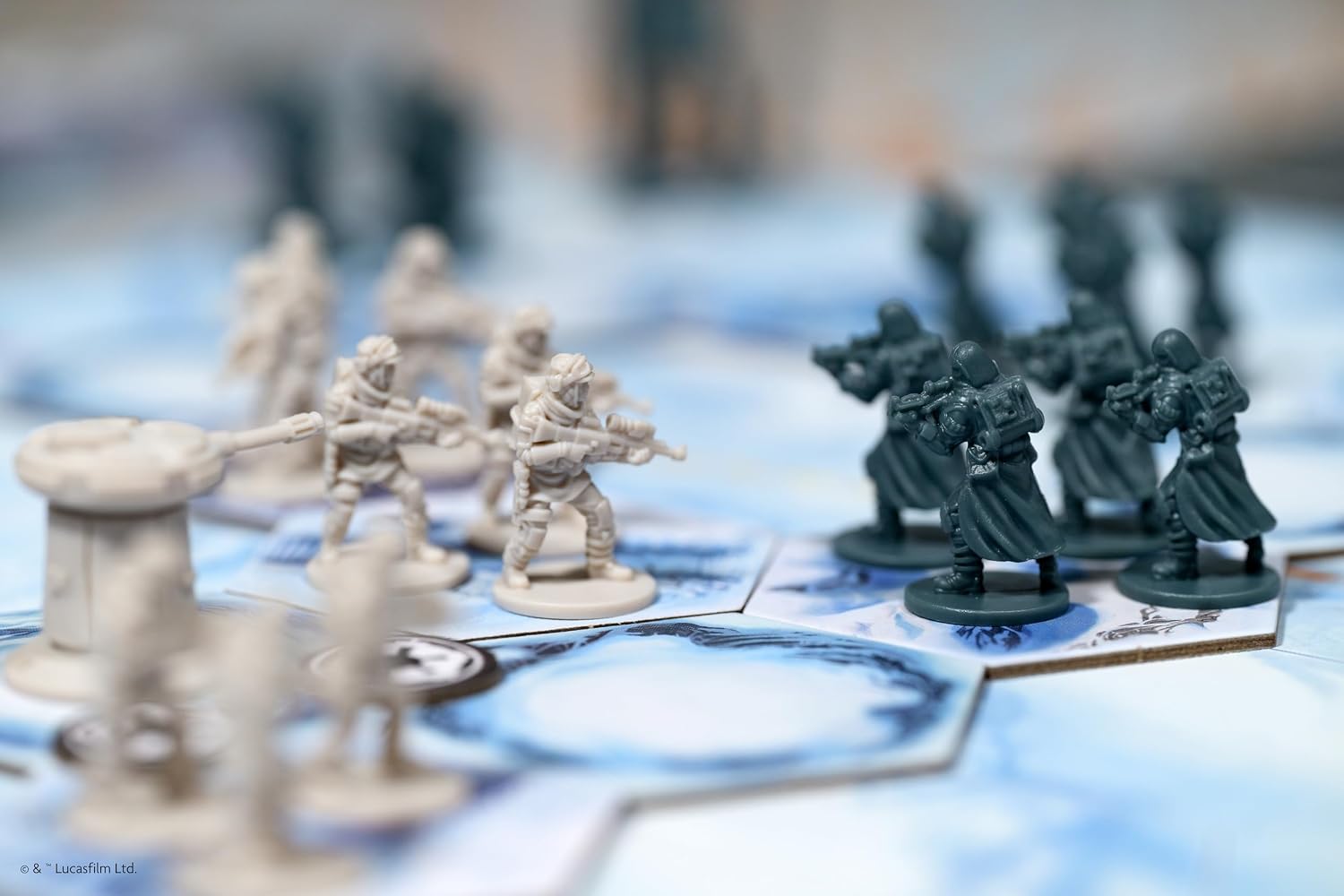 Detalle de Asmodee Star Wars: Battaglia di Hoth – Gioco da tavolo per 2-4 giocatori, edizione in italiano