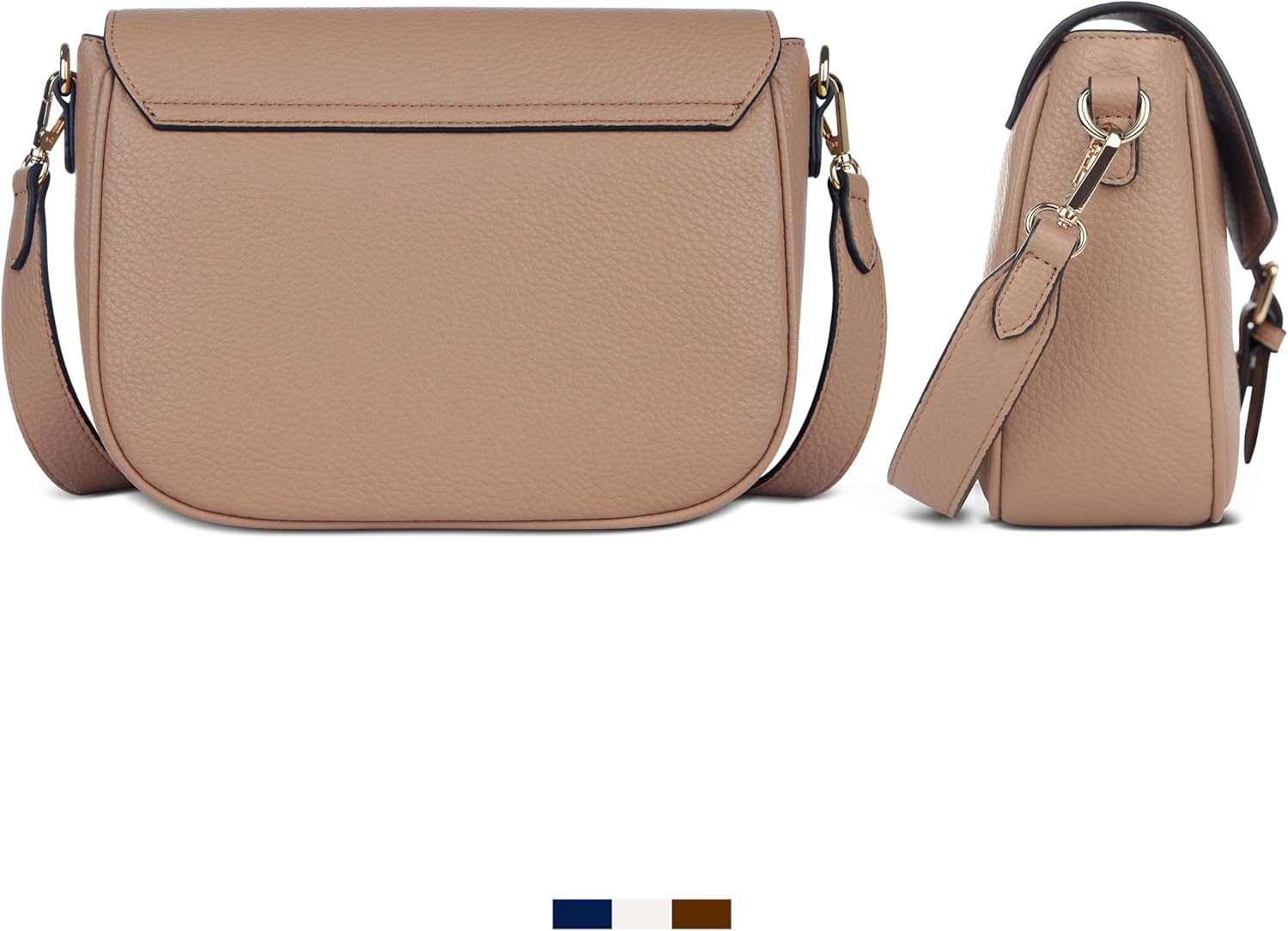 Thumbnail 2 de bugatti Elina Damen-Schultertasche aus Kunstleder (Größe S oder M) mit abnehmbarem Schulterriemen