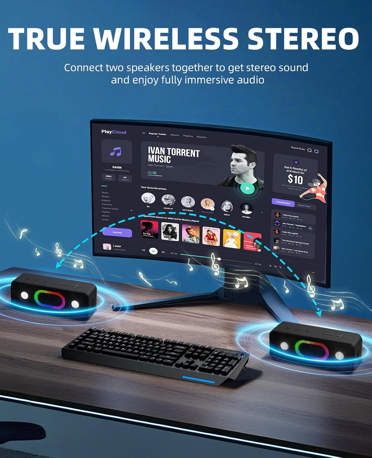 Thumbnail 5 de Ortizan Bluetooth Speaker