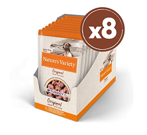 Detalle de Nature's Variety Original No Grain - Paté para Perros Adultos Mini con Pavo | Caja 8 x 150 g