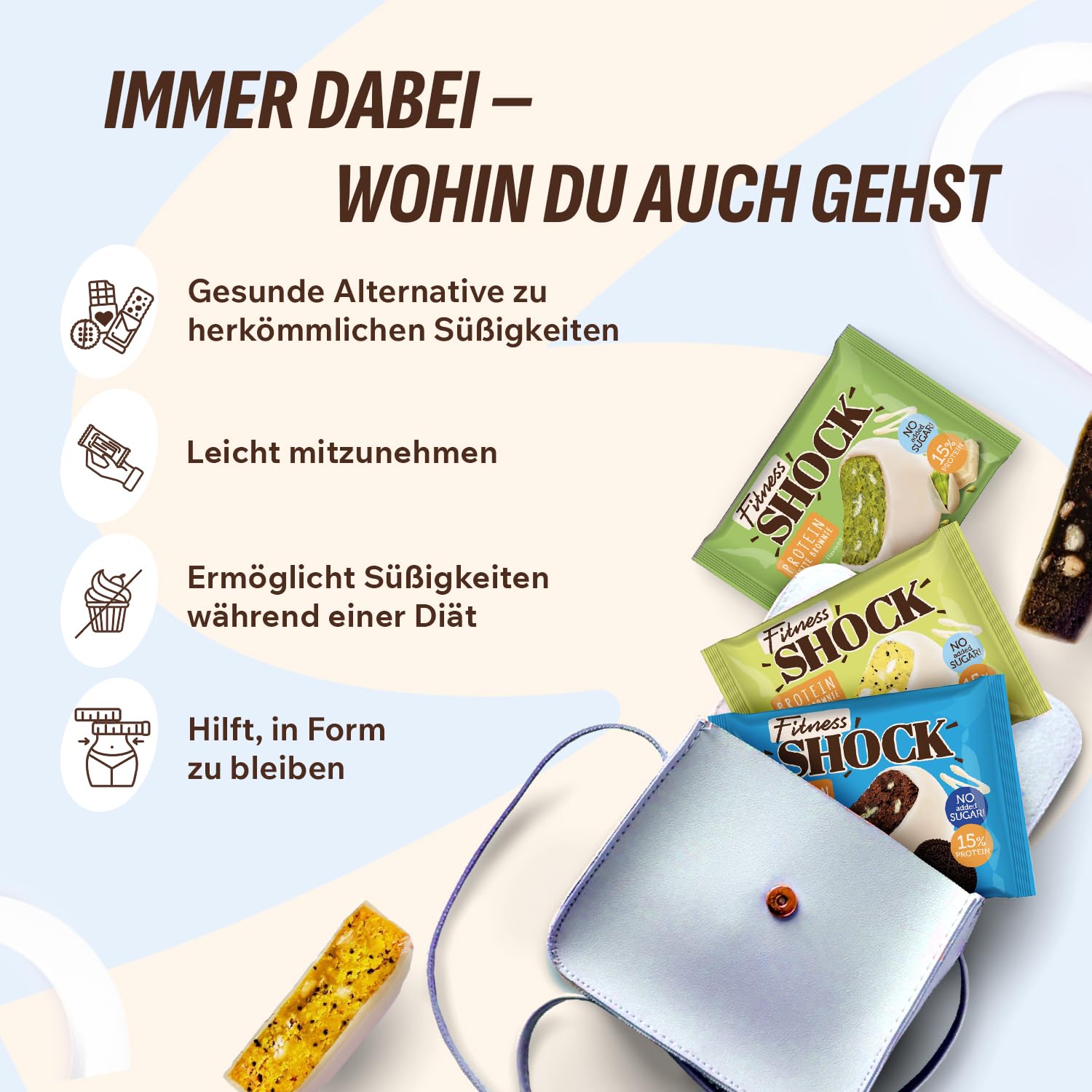 Thumbnail 4 de Protein Snack Mixbox ohne Zucker 15% Eiweiß