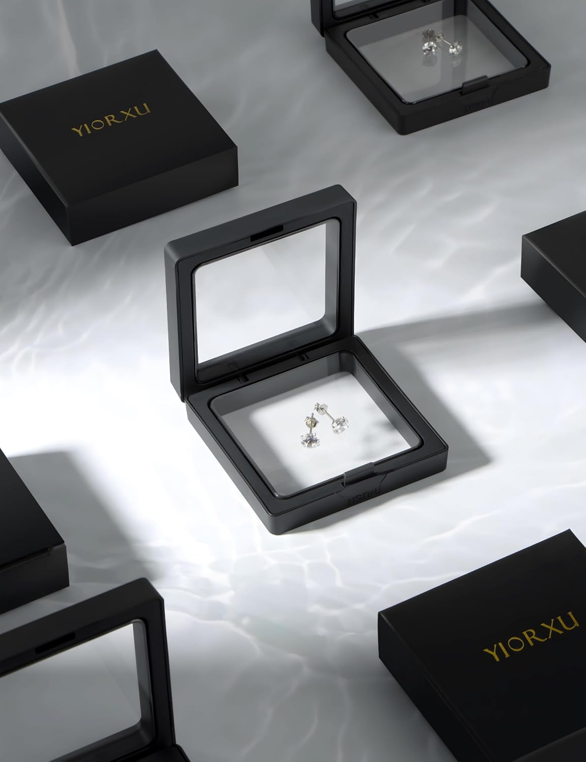 Thumbnail 5 de Yiorxu Ohrringe Silber 925 4 Paar 3–6 mm